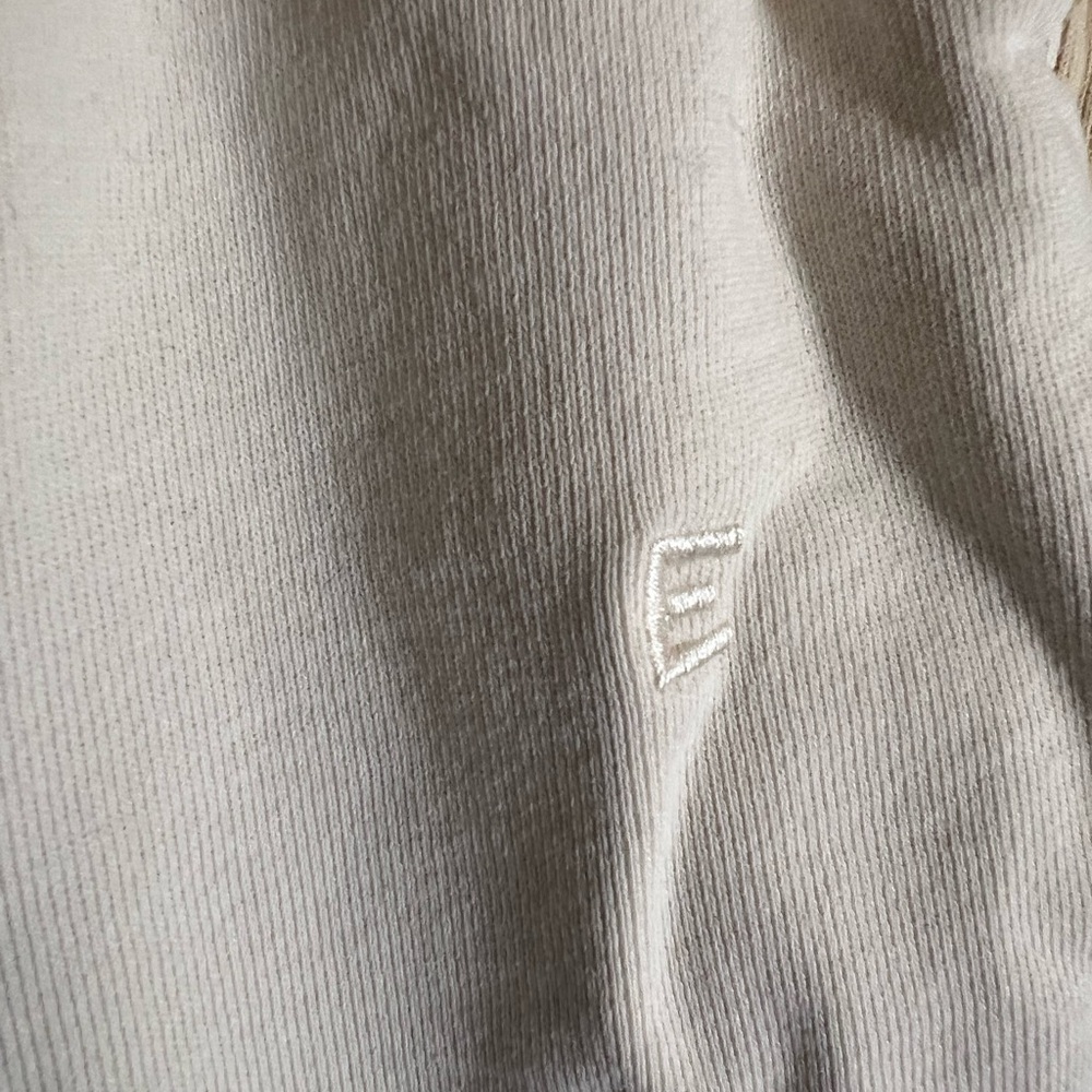 Everlane The Track Jogger Sweatpants Organic Cotton French Terry Cream - Picture 13 of 13